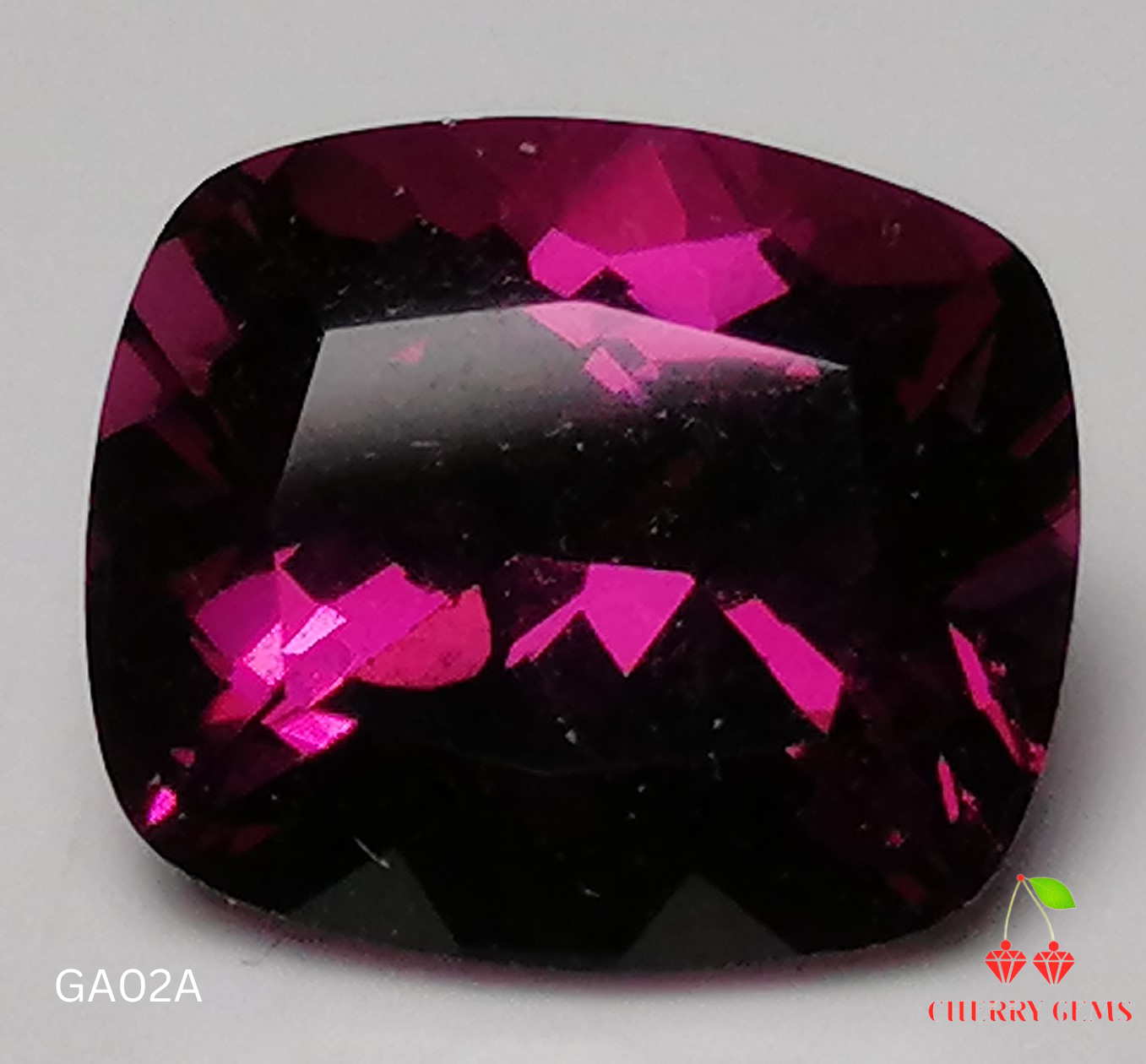 Natural Swiss Certified Garnet: Raspberry Glow 1.99cts- GA02A (24)