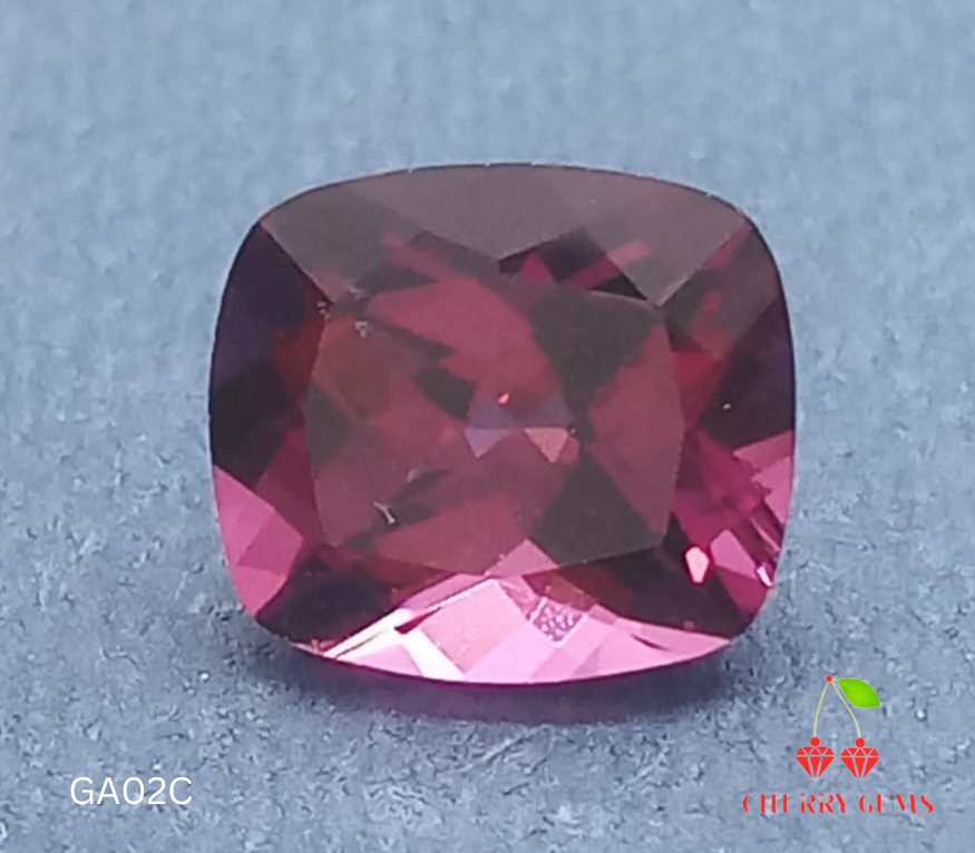 Natural Swiss Certified Garnet: Spectacular Raspberry 2.23cts- GA02C (24)