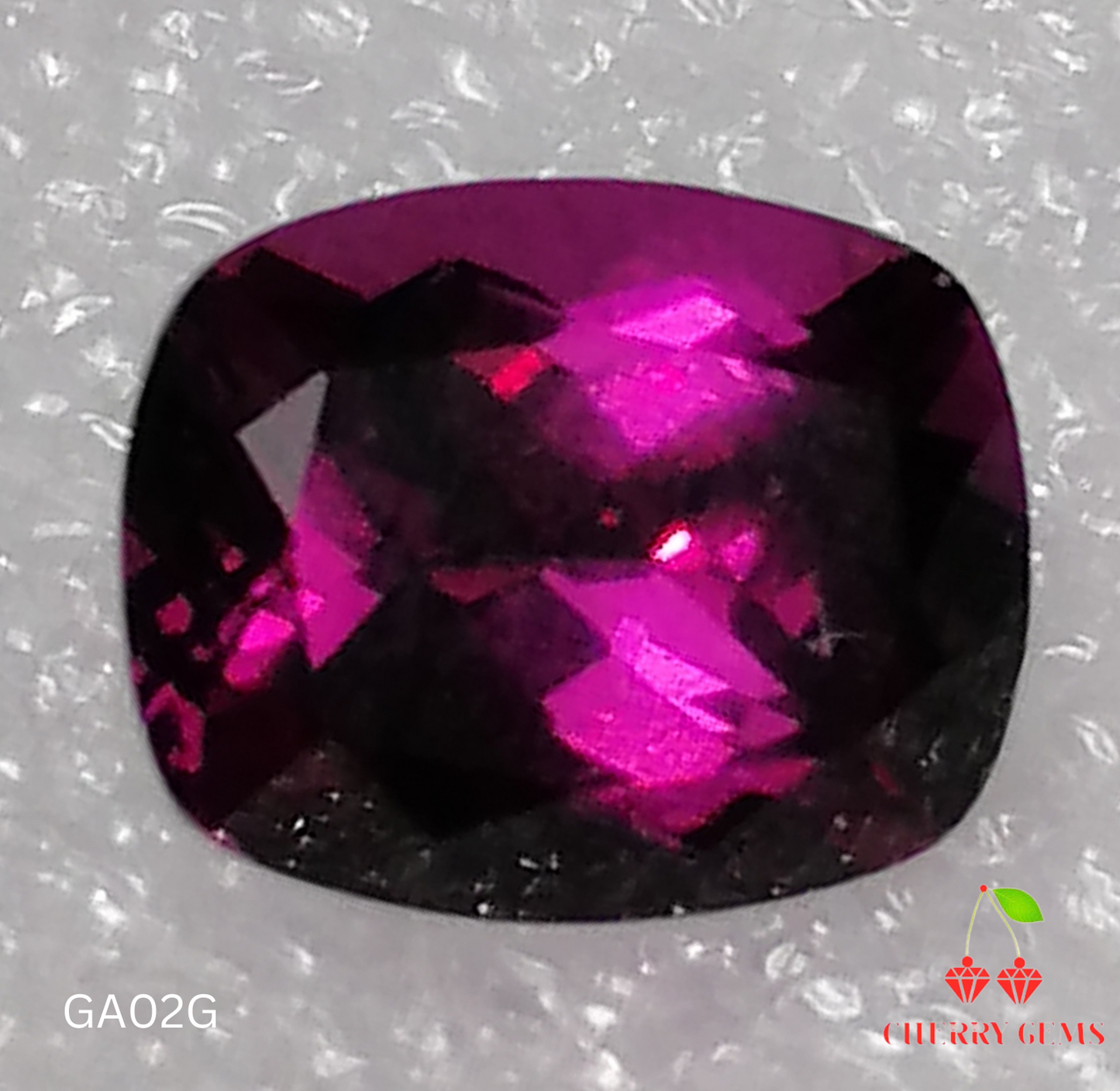 Natural Swiss Certified Garnet: Raspberry Garnet 2.23cts- GA02G (24)