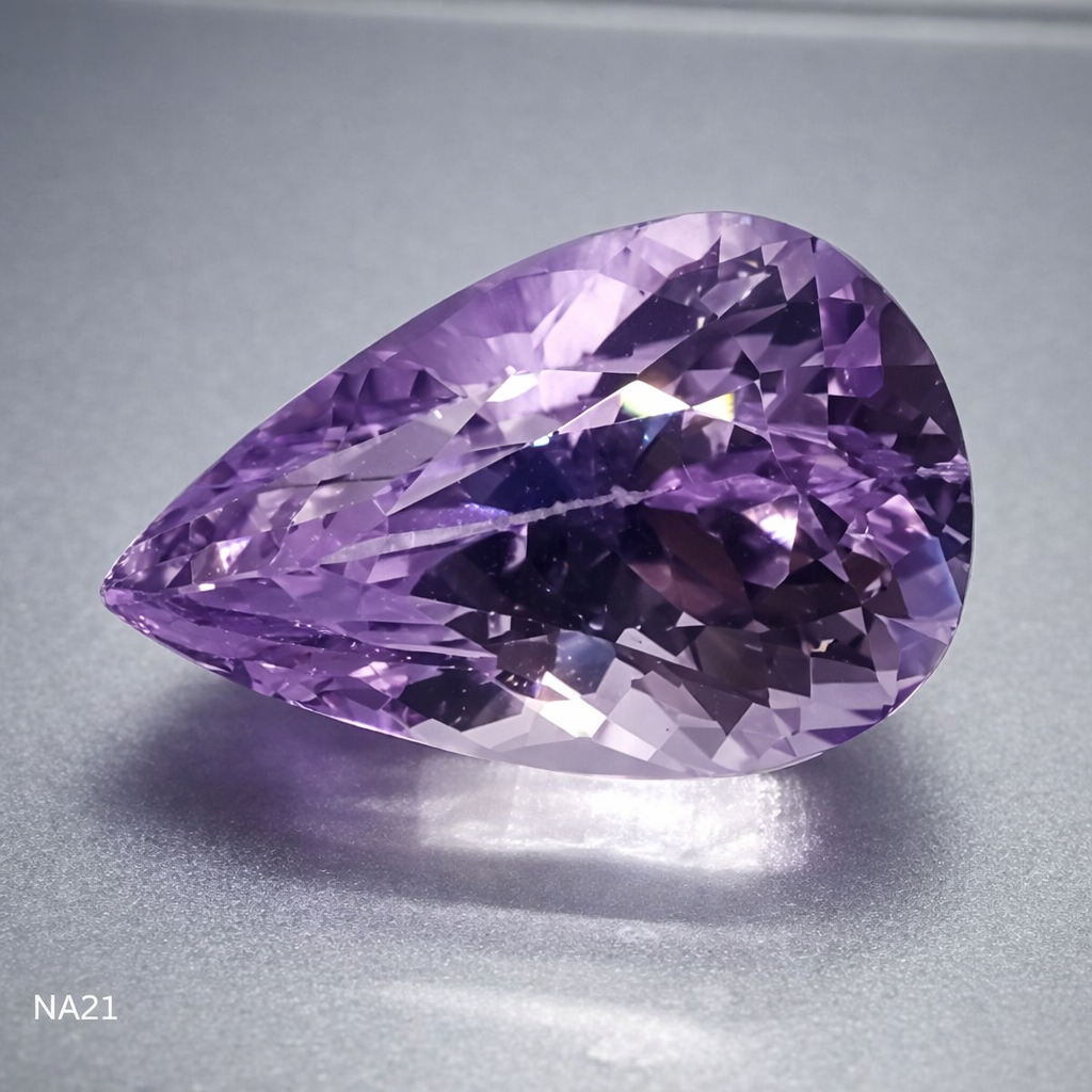 Natural Certified Kunzite: Lavender Luster 15cts- NA21 (24)