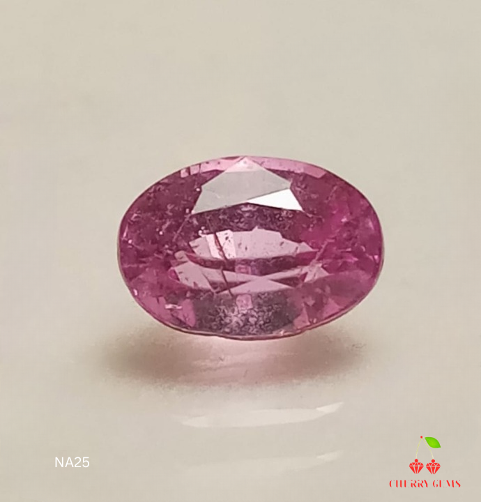 Natural Certified Pink Sapphire: Pink Elegance 1.39cts- NA25