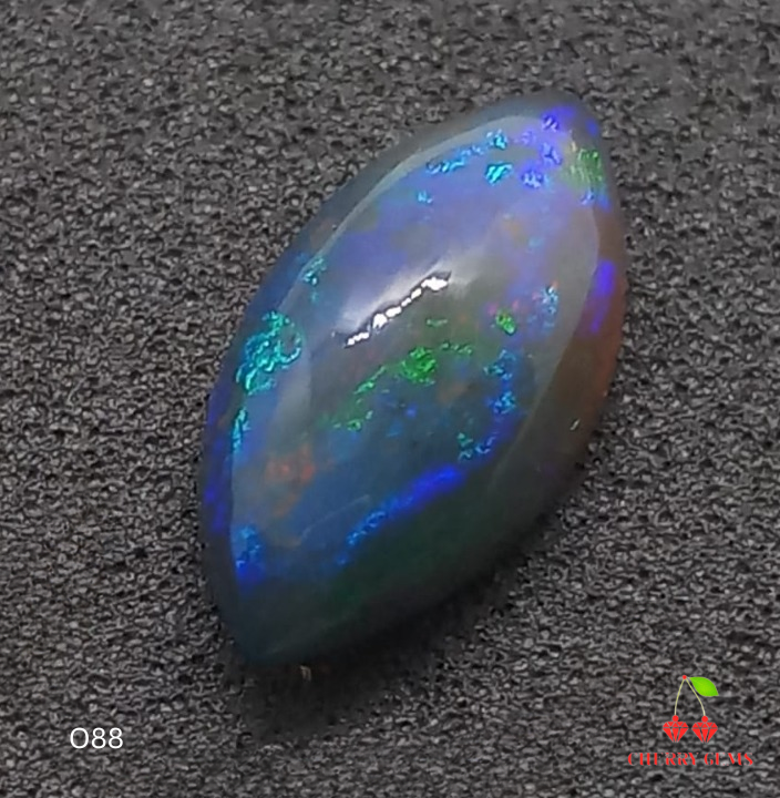 Natural Black Opal: Midnight Galaxy 2.59cts- O88 (24)