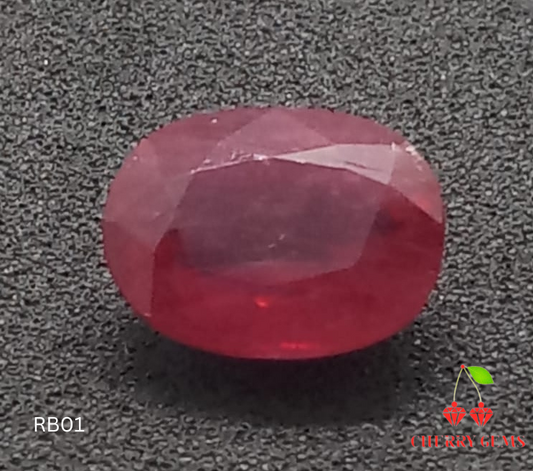 Natural Ruby: Burgundy Brilliance 7.30cts-RB01 (24)