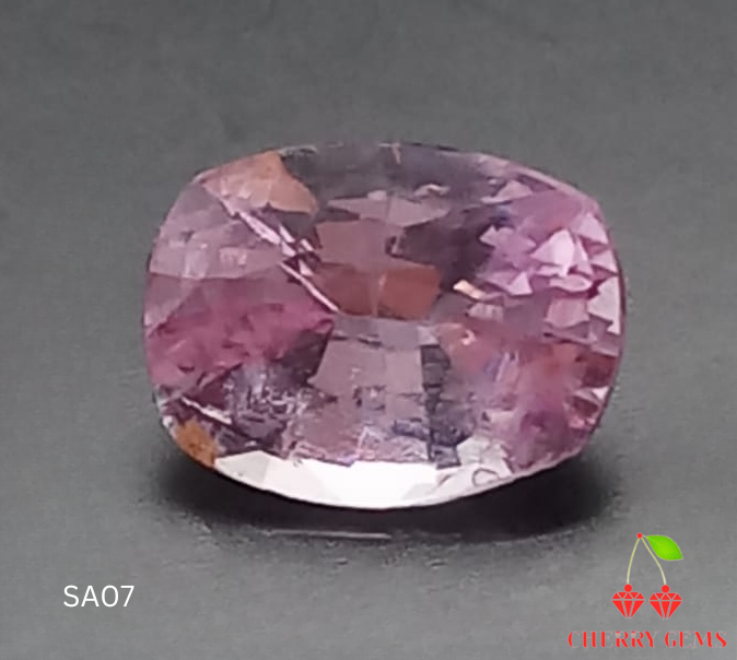 Natural Certified Pink Sapphire: Angel Whisper 1.44cts- SA07 (24)