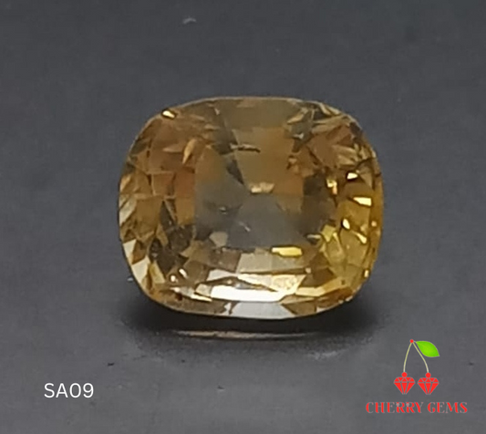 Natural Certified Sapphire: Marigold Majesty 1.21cts- SA09 (24)