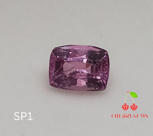 Natural Certified Spinel: Rosy Radiance 1.05cts- SP1 (24)