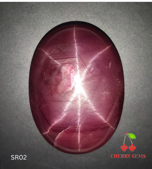 Natural Star Ruby: Celestial Crimson 87.6cts- SR02 (24)