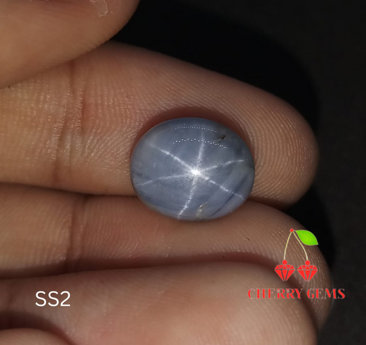 Natural Star Sapphire:  Astral Radiance 8.50cts- SS2 (24)