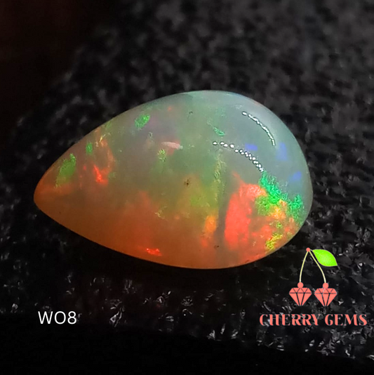 Natural White Opal: Opulent Opalescence 8.8cts- WO8 (24)