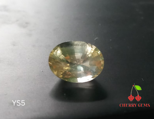 Natural Unheated Yellow Sapphire: Sunshine Monarch 3.29cts - YS5 (24)