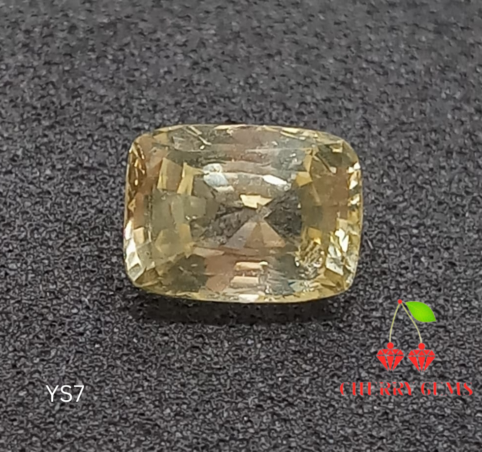 Natural Unheated Yellow Sapphire: Golden Majesty  3.03cts -YS7 (24)