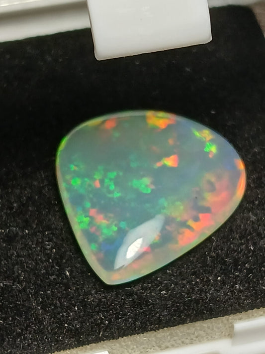 Natural Certified White Opal: Enchanted Luminance 16.27cts- WO24 (24)