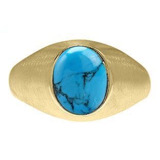 Turquoise Bliss Bombe Ring