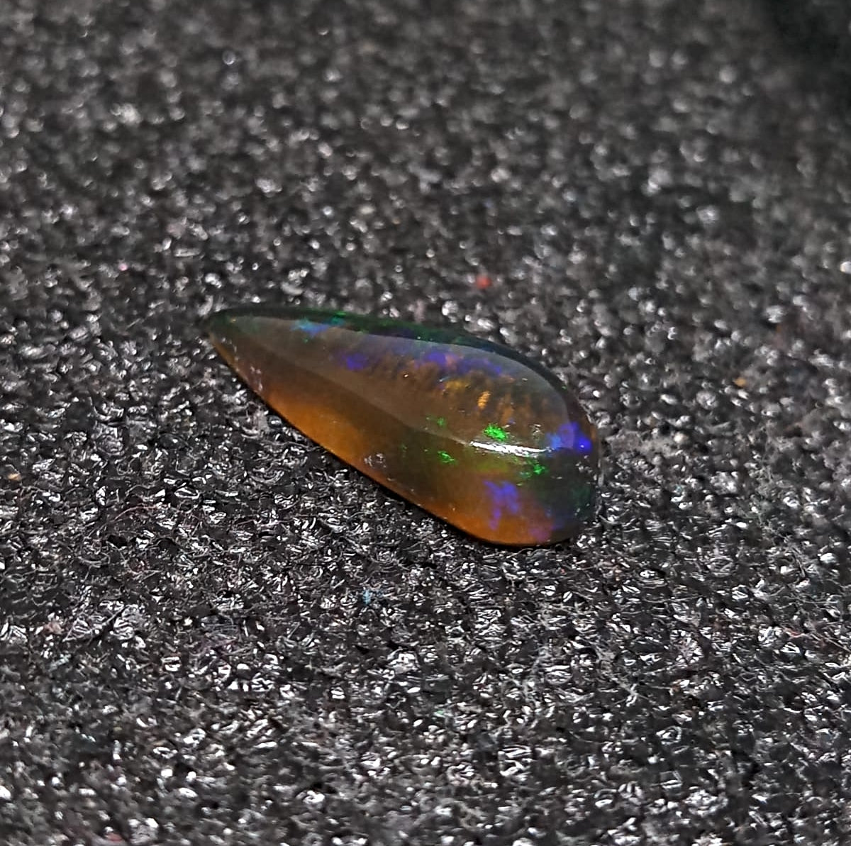 Natural Black Opal: Dark Mirage Opal 5.90cts- BO2 (24)