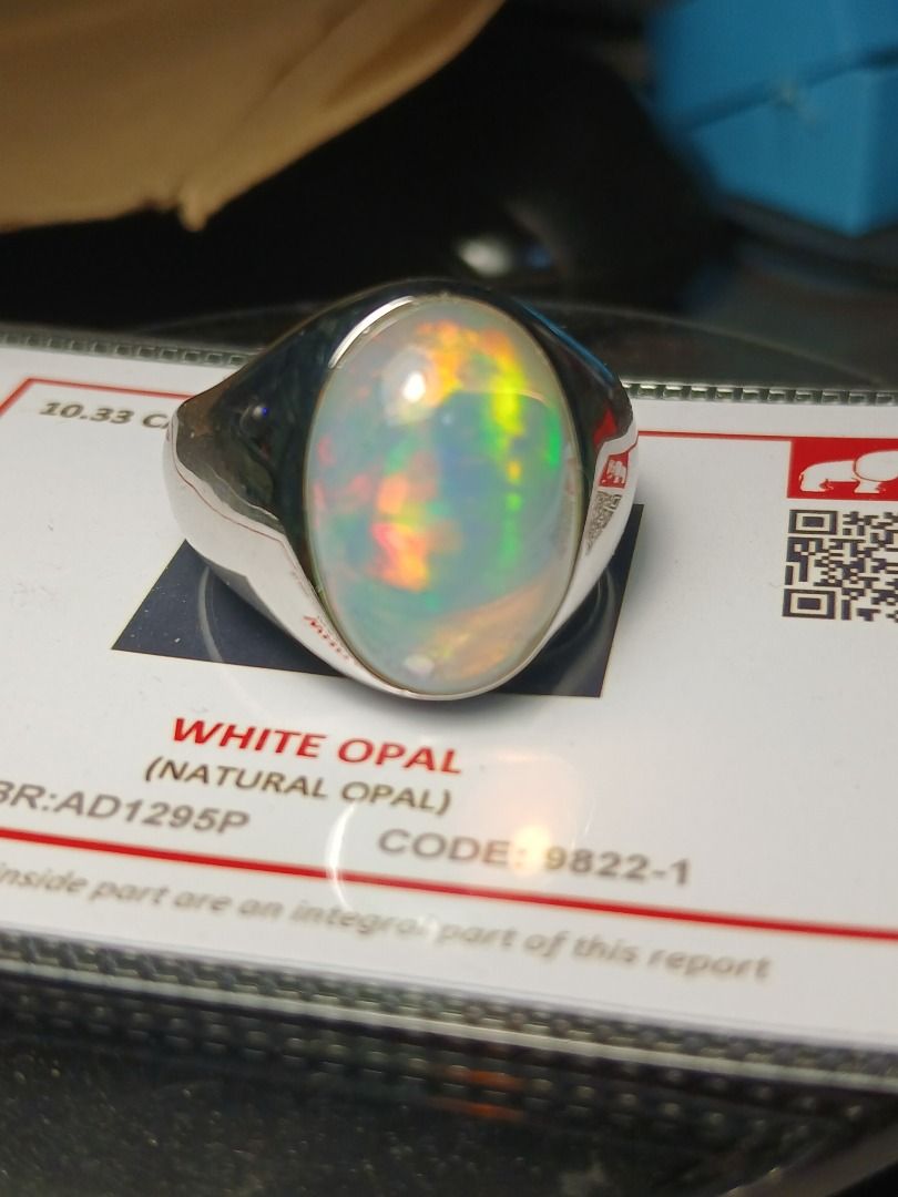 Custom Certified Opal Swiss Lab Cert 10.33cts