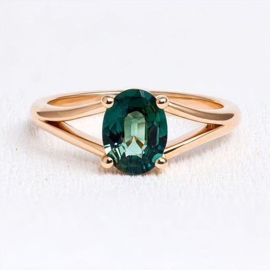 Women's Dual Split Shank Ring